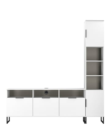 Hayden Ready Assembled Right Hand Media Unit