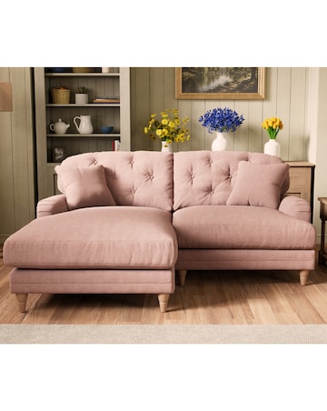 Florence Buttonback Left Hand Corner Chaise
