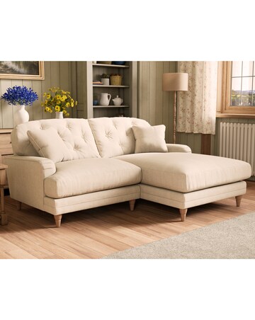 Florence Buttonback Right Hand Corner Chaise