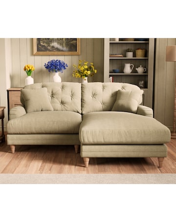 Florence Buttonback Right Hand Corner Chaise