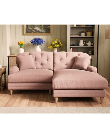 Florence Buttonback Right Hand Corner Chaise
