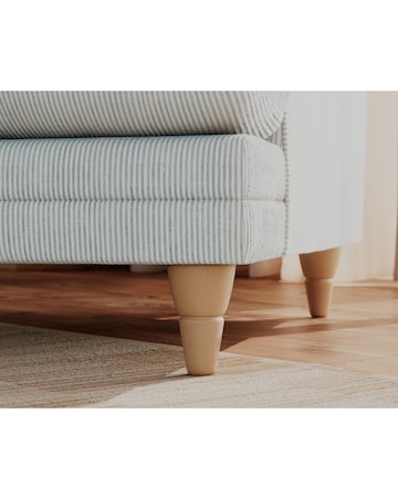 Lily Stripe 3 Seater Sofa