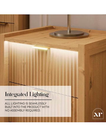XR Living Dakota Side Table With App Control Lights