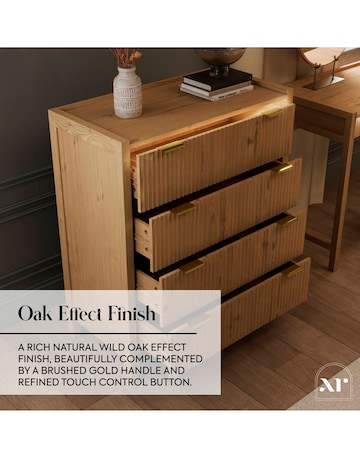 XR Living Dakota Chest of Drawers With App Control Lights