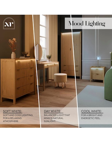 XR Living Dakota Wardrobe With App Control Lights