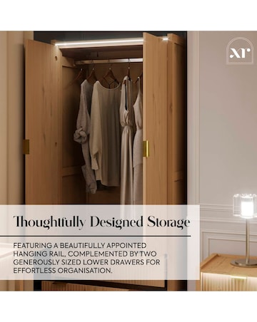 XR Living Dakota Wardrobe With App Control Lights