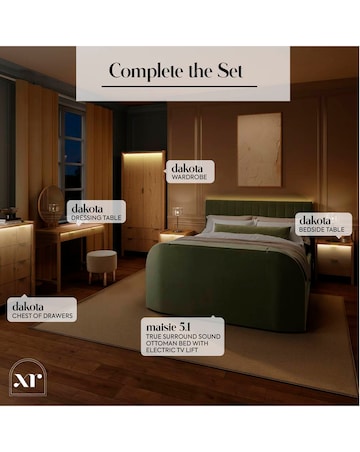 XR Living Dakota Wardrobe With App Control Lights