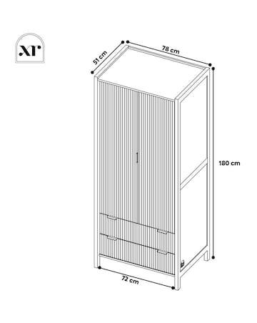 XR Living Dakota Wardrobe With App Control Lights