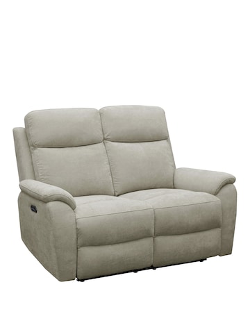 Aspire Kingsmere Fabric Power Recliner 2 seater sofa