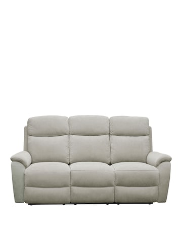 Aspire Kingsmere Fabric Power Recliner 3 seater sofa