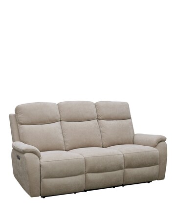 Aspire Kingsmere Fabric Power Recliner 3 seater sofa