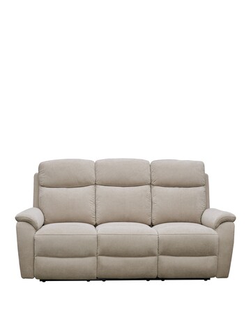 Aspire Kingsmere Fabric Power Recliner 3 seater sofa