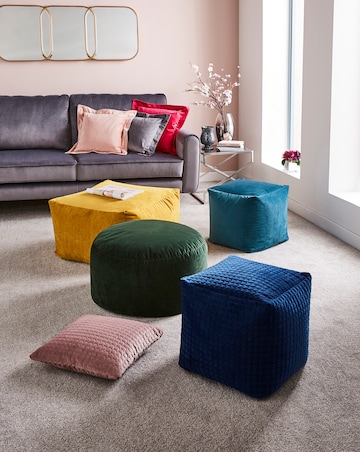 Velvet Opulence Oxford Edge Cushion Cover