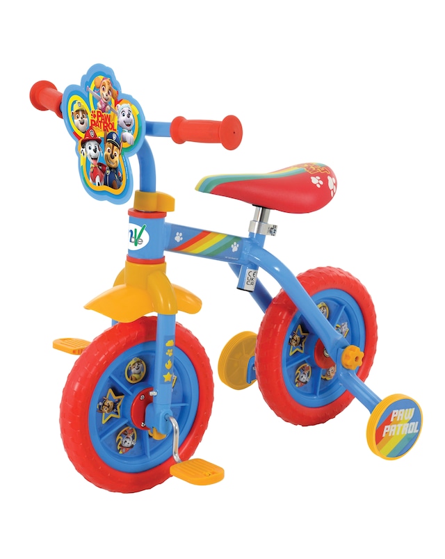 Paw Patrol 2 In 1 Training Bike