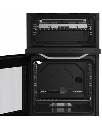 Hotpoint HTG5GCW 50cm Gas Twin Cooker - White