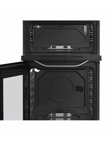 Hotpoint HDG5GCX 50cm Gas Double Cooker - Stainless Steel