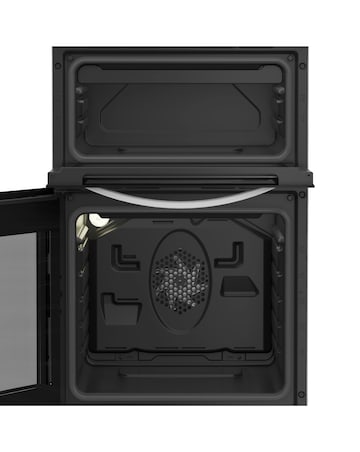 Indesit ITE5EMW 50cm Electric Twin Cooker - White