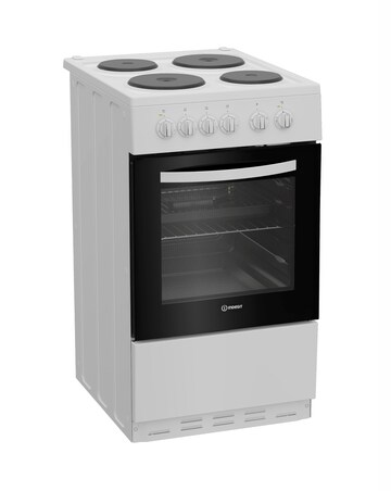 Indesit I5E3KMW 50cm Electric Single Cooker - White