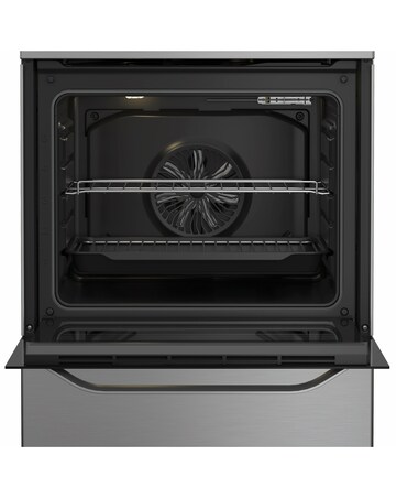 Hotpoint H6V5KMX/UK 60cm Electric Single Cooker with Multiflow - Stainless Steel