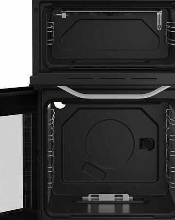 Hotpoint HTG5GCW 50cm Gas Twin Cooker - White + installation