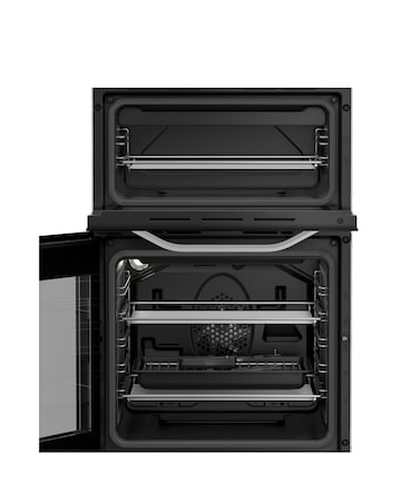 Hotpoint HTE5VCW 50cm Electric Twin Cooker with Ceramic Hob - White Installation