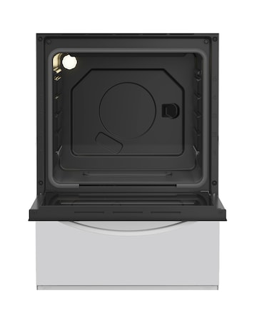 Indesit I5E3KMW 50cm Electric Single Cooker - White + Installation