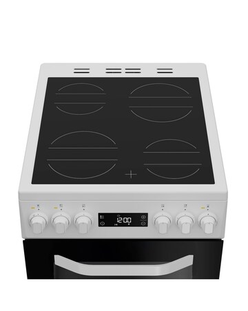 Hotpoint HDE5VDCW 50cm Electric Double Cooker Ceramic Hob - White Installation