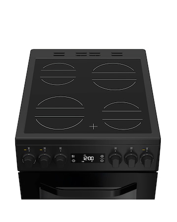 Hotpoint HDE5VDCB 50cm Electric Double Cooker Ceramic Hob - Black Installation