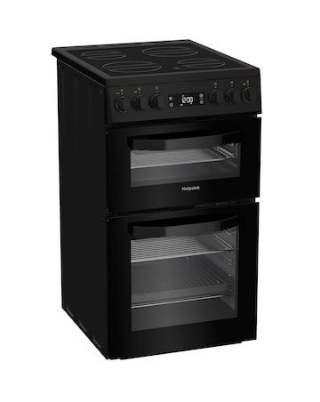 Hotpoint HDE5VDCB 50cm Electric Double Cooker Ceramic Hob - Black Installation