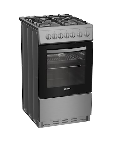 Indesit I5G3PMX 50cm Duel Fuel Single Cooker - Stainless Steel Installation