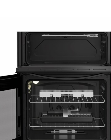 Indesit ITG6GB 60cm Gas Twin Cooker - Black + Installation