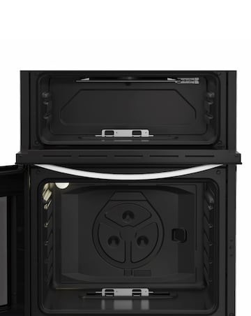 Indesit IDG6GW 60cm Gas Double Cooker - White + Installation