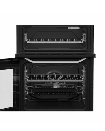 Hotpoint HTE6VDCW 60cm Electric Twin Cooker with Multiflow - White Installation