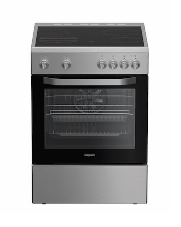 Hotpoint H6V5KMX/UK Electric Single Cooker Multiflow Stainless Steel Install
