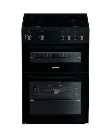 Indesit IDE6VMB 60cm Electric Double Cooker with Ceramic Hob Installation