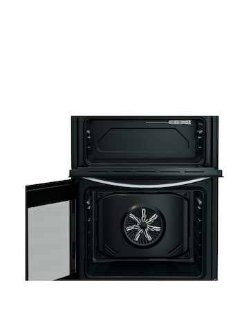 Indesit IDE6VMB 60cm Electric Double Cooker with Ceramic Hob Installation