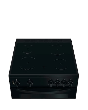 Indesit IDE6VMB 60cm Electric Double Cooker with Ceramic Hob Installation