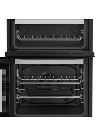 Hotpoint HDE6VDW 60cm Electric Double Cooker with Multiflow Installation