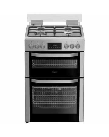 Hotpoint HDD6GDC2WX 60cm Dual Fuel Double Cooker with Glass Lid Installation