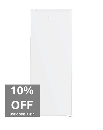 Russell Hobbs RH143FZ552E1W 143cm High Small Upright Freezer - White - E Rated