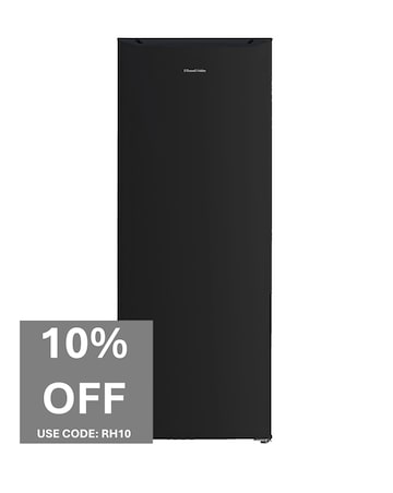 Russell Hobbs RH143FZ552E1B 143cm High Small Upright Freezer - Black - E Rated