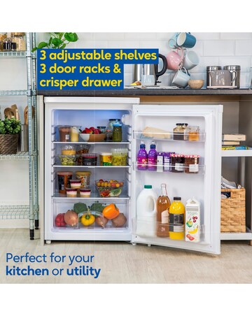 Russell Hobbs RH85UCLF552E1W 85cm Under Counter Fridge - White - E Rated