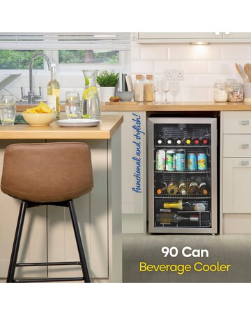 Russell Hobbs RH48BC101SS 93L Beverage Cooler - Stainless Steel