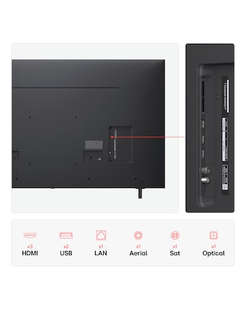 LG 65NANO80A6B 65in NanoCell AI 4K Smart TV
