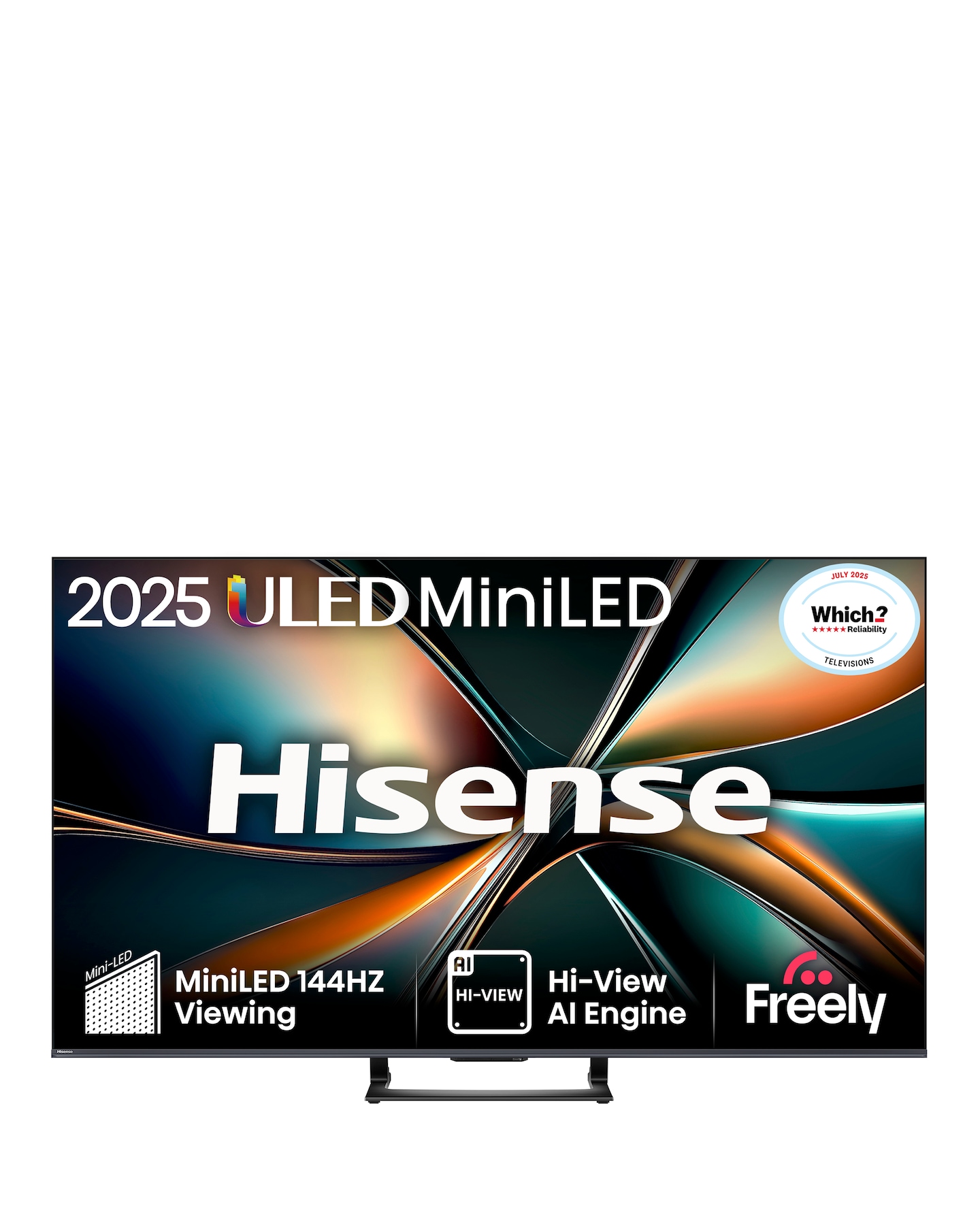 Hisense 65U7QTUK 65in Mini-LED 4K UHD TV