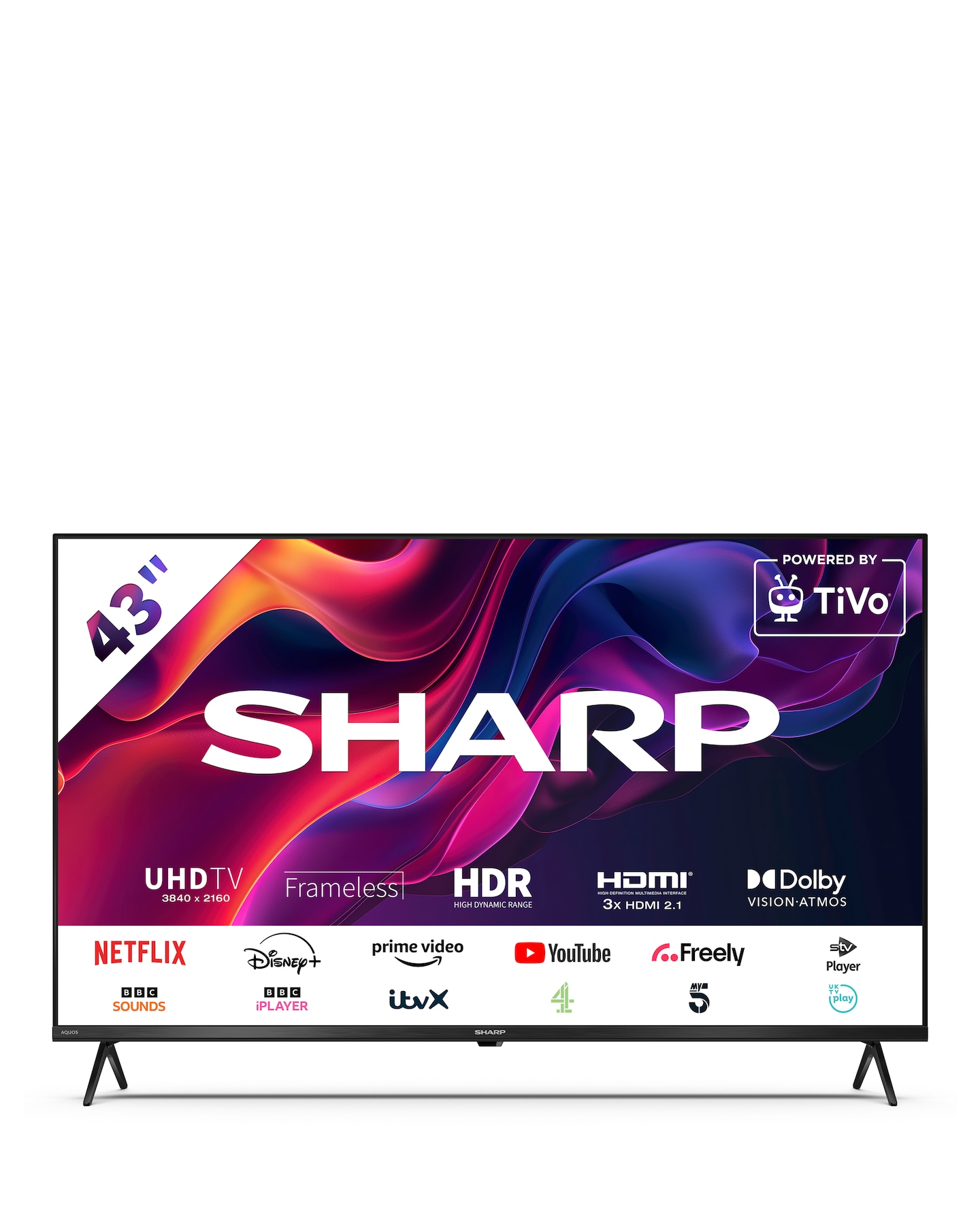 Sharp 4T-C43GK4245KB 43 UHD Tivo LED TV