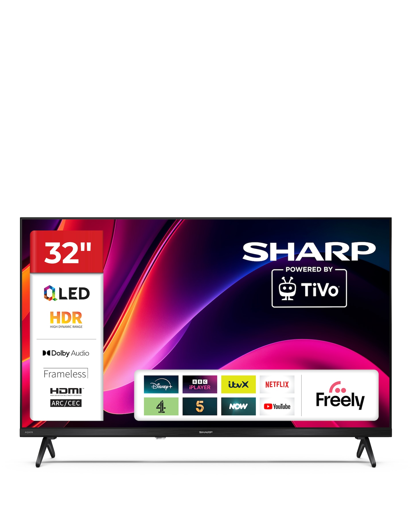 Sharp 1T-C32HE3245KB 32 QLED HD Tivo TV