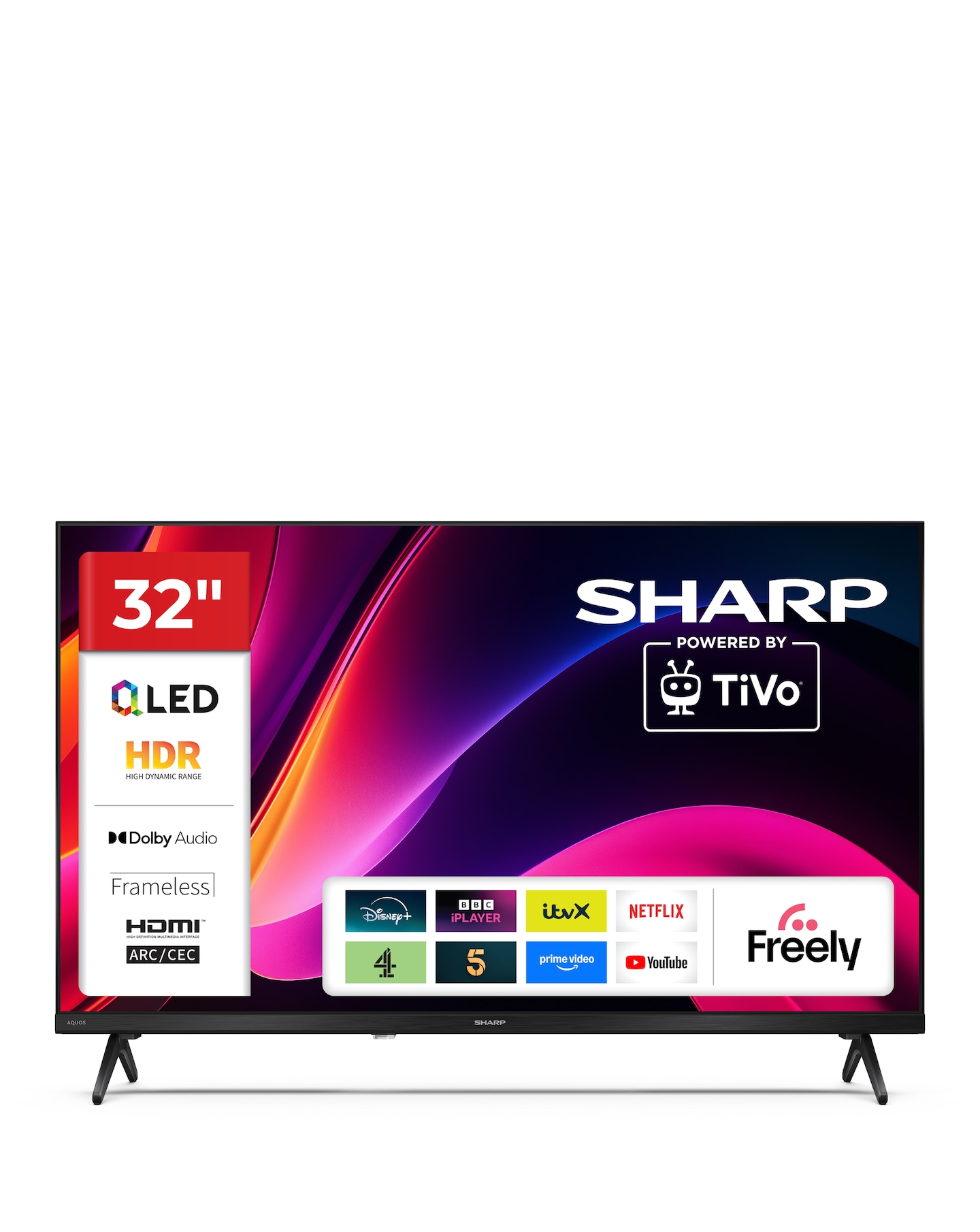 Sharp 1T-C32HE3245KB 32 QLED HD Tivo TV