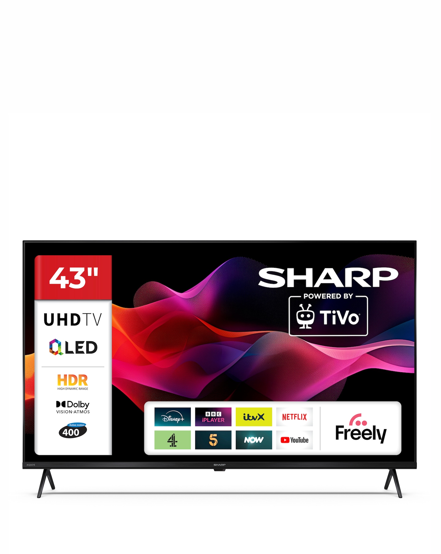 Sharp 43in Ultra HD Quantum Dot Tivo TV
