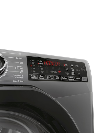 Hoover H3DPS4966TAMBR80 9/6kg WiFi Connected Washer Dryer Graphite + Install